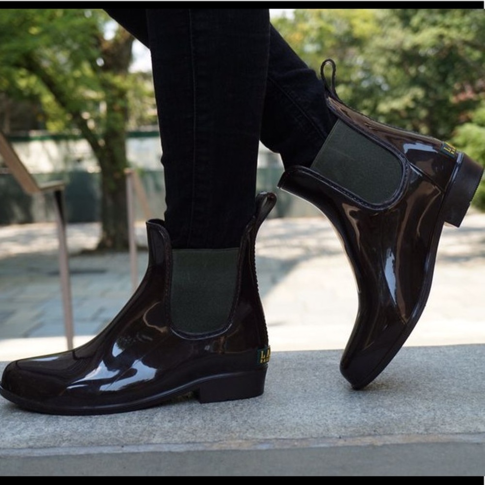 Ralph Lauren “Tally” Chelsea Rain Boots